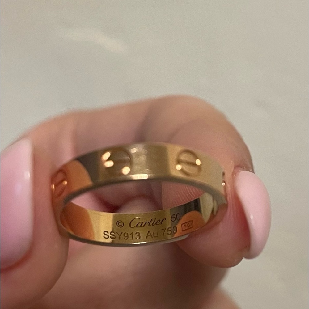 Cartier Love Ring in rose gold